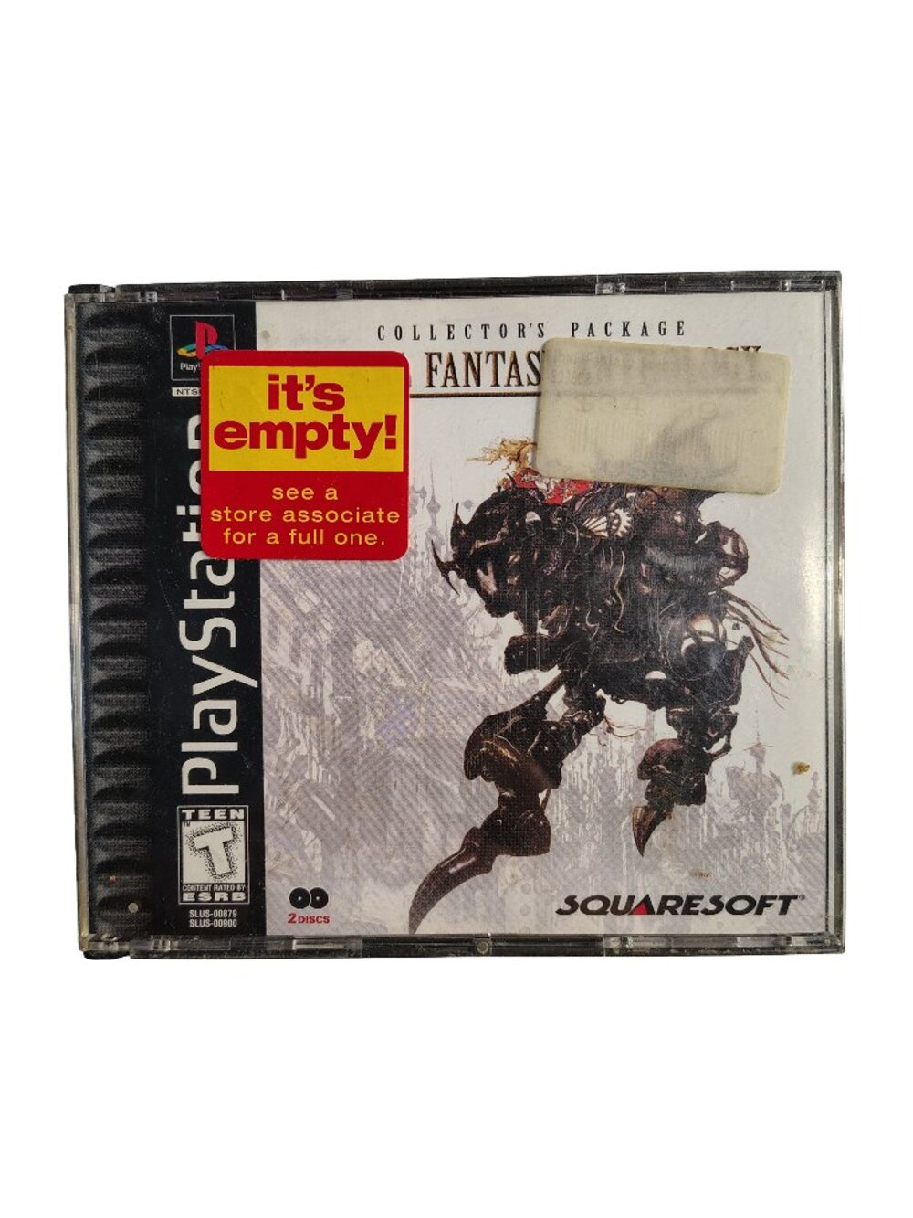 (1999) Very Rare Vintage 90's Final Fantasy Anthology For Playstation 1